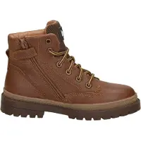 Keq Veterschoenen Hoog Veterschoenen Hoog - Cognac - Maat 26