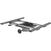 Zwaardvis Support de table avec chariot pour pied de table Ø 60 mm