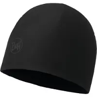 Buff Microfiber & Polar Beanie Noir