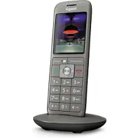 Gigaset CL660HX - Extension du combiné sans fil avec ID d'appelant - DECTGAP - noir anthracite