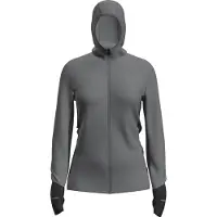 Icebreaker Descender Full Zip Sweatshirt Gris XS Femme
