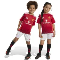 Adidas Survêtement 'Manchester United 24/25 Home Mini Kit' miel / rouge / noir / blanc