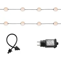 QAZQA Guirlande lumineuse d'extérieur moderne 16M avec LED 28 lumières - Malai