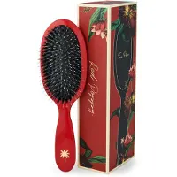 Fan Palm Hair Brush Red Poppy Medium