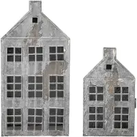 Bloomingville Heidrun Lanterne | Gris | Métal | 82066016