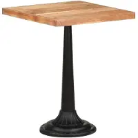 vidaXL Table de bistrot 60x60x76 cm acacia massif