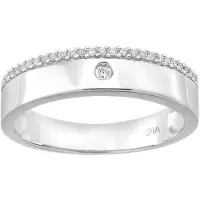 Diamant L'Eternel Bague argent
