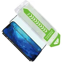 Wozinsky 9H tempered glass with mounting frame for iPhone 14 Plus Premium Glass - black