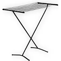 BRASQ Séchoir vertical noir - 8 mètres - Sèche-linge - Étagère à linge pliable - Étagère à linge verticale - Étagères de séchage - 90x53x83 cm