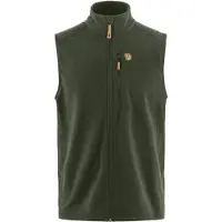 Fjällräven Övik Lite Fleece Vest Vert S Homme
