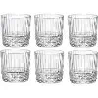 Bormioli Rocco Confection 6 verres America' 20s, Verres, Transparent