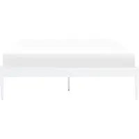 Beliani Lit Métallique 160 X 200 Cm Blanc Vaurs Lumarko !