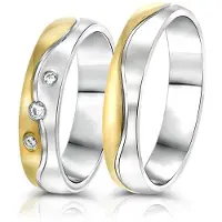 Lucardi Bague or / argent
