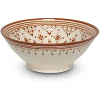 Safaary Plat marocain Sahara Zerbia Mya Ø 25 x 10cm