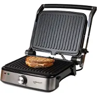Safecourt Kitchen Grill électrique, , Contact grill compact CG200, Avec plaques amovibles