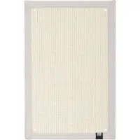 Ebi Bernina Tapis griffoir d'angle Krappa blanc