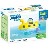 Playmobil Junior 71440 Sous-marin. Junior AQUA Tinti. Jouet de bain. À partir de 12 mois.