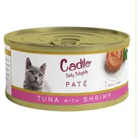 Cadilo Daily Delights - thon avec crevettes pâtée pour chat (70 g)
