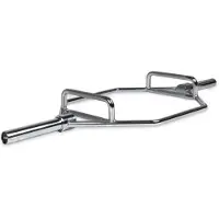 VirtuFit Barre hexagonale olympique Trap Bar Shrug Bar en acier 140 cm
