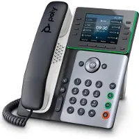 HP Poly Poly Edge E300 IP Phone and PoE-enabled