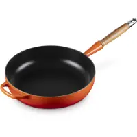 Le Creuset Sauteuse SIGNATURE Ø 28cm, Poêle + casserole, Rouge, Orange