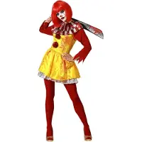 Atosa Déguisement De Clown D´halloween