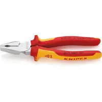 Knipex Vde Universal Pliers 200 Mm Orange
