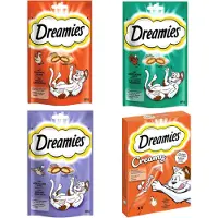 Dreamies Catisfactions Creamy Snacks pour chat - poulet (44 x 10 g)