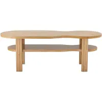 Bloomingville Table Basse Valria De | Naturel | Bois En Placage De Chêne | 82062355