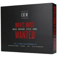American Crew Kit de toilettage 4 en 1 à tenue forte pour hommes