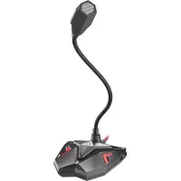 Natec Microphone - Genesis - Radium 100 - USB - Câble 1,5 m - Rétro-éclairage LED