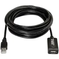 Aisens Rallonge Usb-a Mâle 2.0 Vers Usb-a Femelle 2.0 15 M