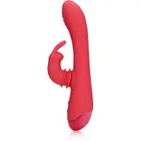 Loveline Swinging Vibromasseur Rabbit Point G Brighto Red 22 cm