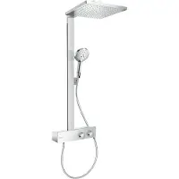 Hansgrohe Raindance E Showerpipe 300 1jet mit ShowerTablet 350, Chrom