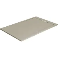 Balmani Andes receveur de douche 140 x 90 cm top solid soie grise