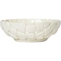 Ferm Living - Plait Bol Ø30 Off-White