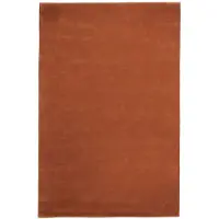 Ferm Living Stille Tapis Touffeté Rectangle Red Brown | 160 x 250 cm