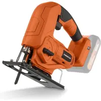 Powerplus Jigsaw Without Battery 20v Orange One Size / EU Plug 220V