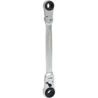 Ks Tools 503.4745 Jeu de clés mixtes à cliquet articulées Gear plus