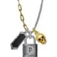 Police Pejgn2009012 Necklace Gris Homme