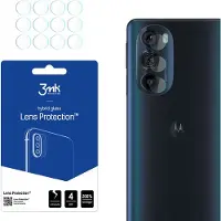 3MK hybrid glass Lens Protection for Motorola Edge 30 Pro (1 pcs, Motorola Edge 30 Pro), Téléphone portable : film de protection, Gris