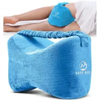 Safe Life oreiller de genoux orthopédique - oreiller de jambe pour dormir sur le côté - oreiller de genoux pour dormir sur le côté - oreiller de genoux - oreiller de genoux - oreiller de sommeil