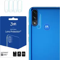 3MK Lot de 4 protections d'objectif 3MK Motorola Moto E7 Power - transparent - TU