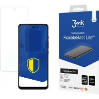 3MK hybrid glass Flexible 2.5D Lite for Motorola Moto E30 (1 pcs, Motorola Moto E30), Téléphone portable : film de protection, Transparent