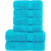vidaXL Ensemble de serviettes de qualité supérieure SOLUND 6 pcs