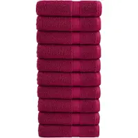 vidaXL Serviettes de douche de qualité supérieure SOLUND 10 pcs