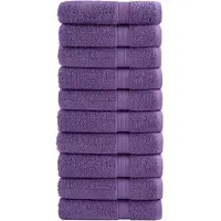 vidaXL Serviettes de bain de qualité supérieure SOLUND 10 pcs 600g/m²
