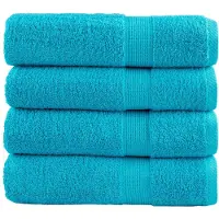 vidaXL Serviettes de douche de qualité supérieure SOLUND 4 pcs