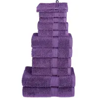 vidaXL Ensemble de serviettes de qualité supérieure SOLUND 12 pcs