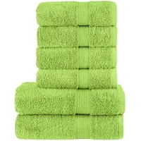 vidaXL Ensemble de serviettes de qualité supérieure SOLUND 6 pcs